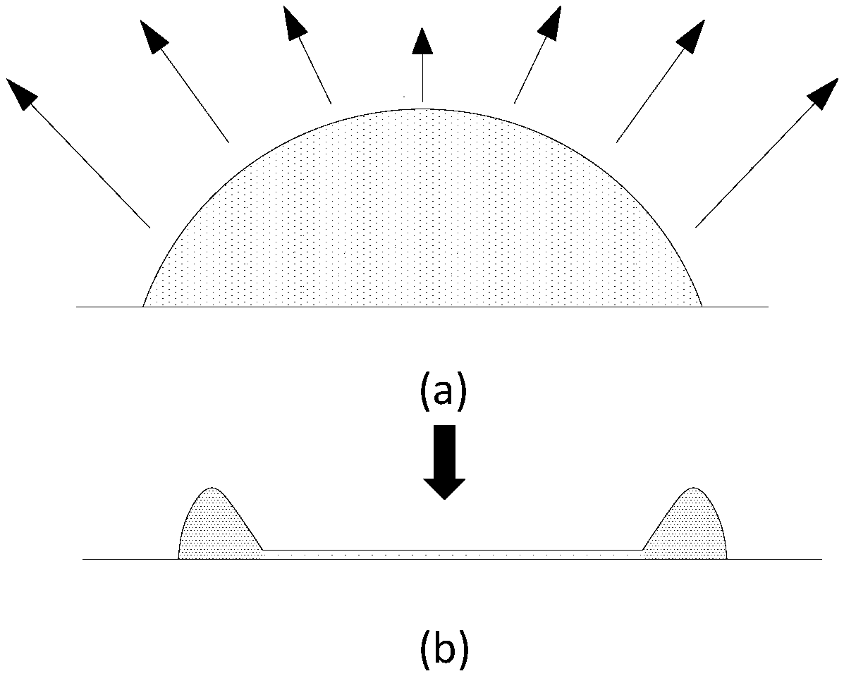 Preparation method of printed display device