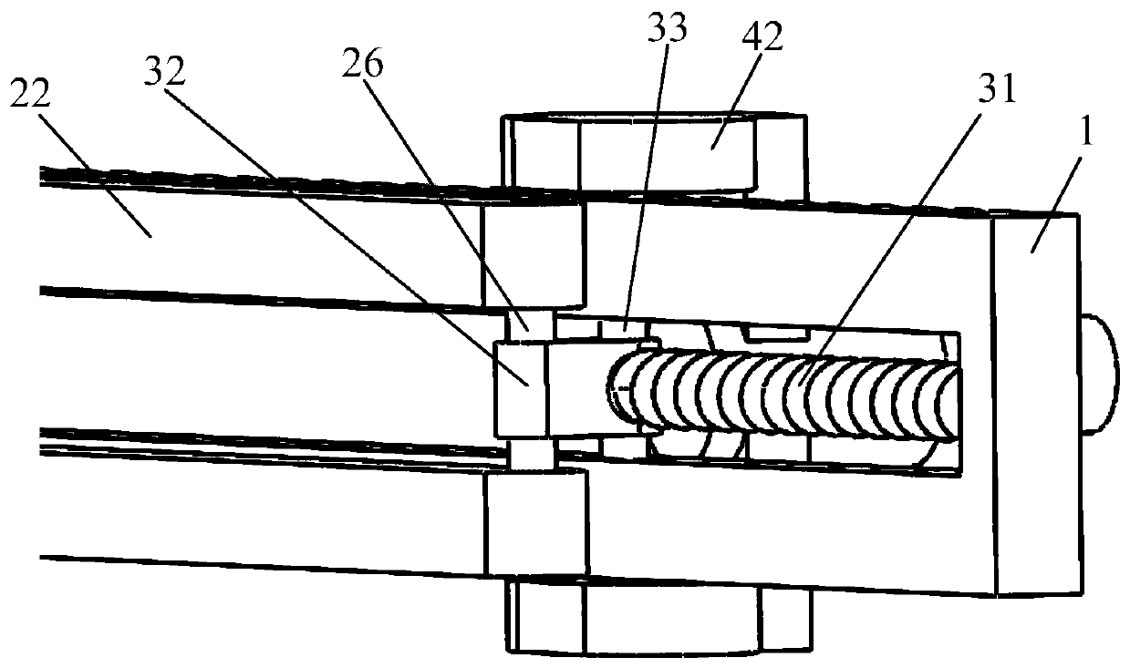 Woven bag sealing machine frame