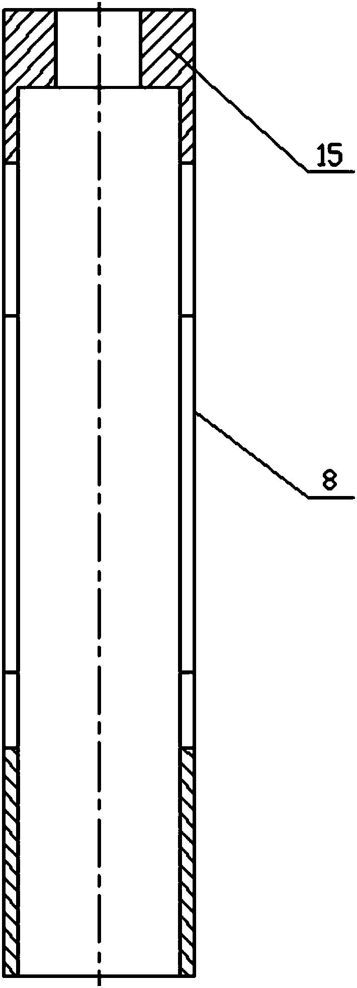 Device and method for measuring reheating linear shrinkage ratio of ultra-thin glass through laser method