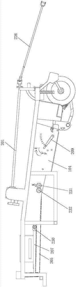 Conveying device and tuber crop harvester with conveying device