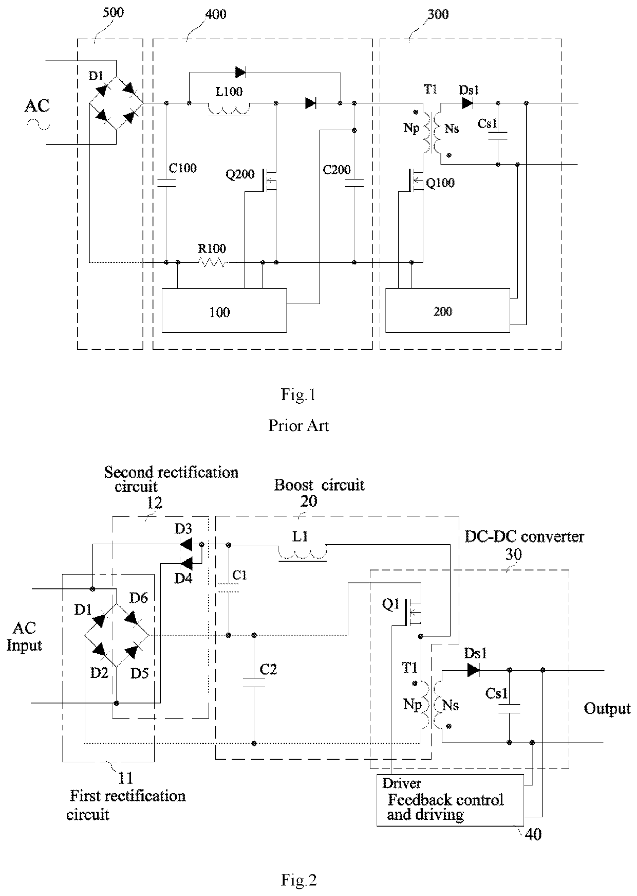 Switching-mode power supply circuit