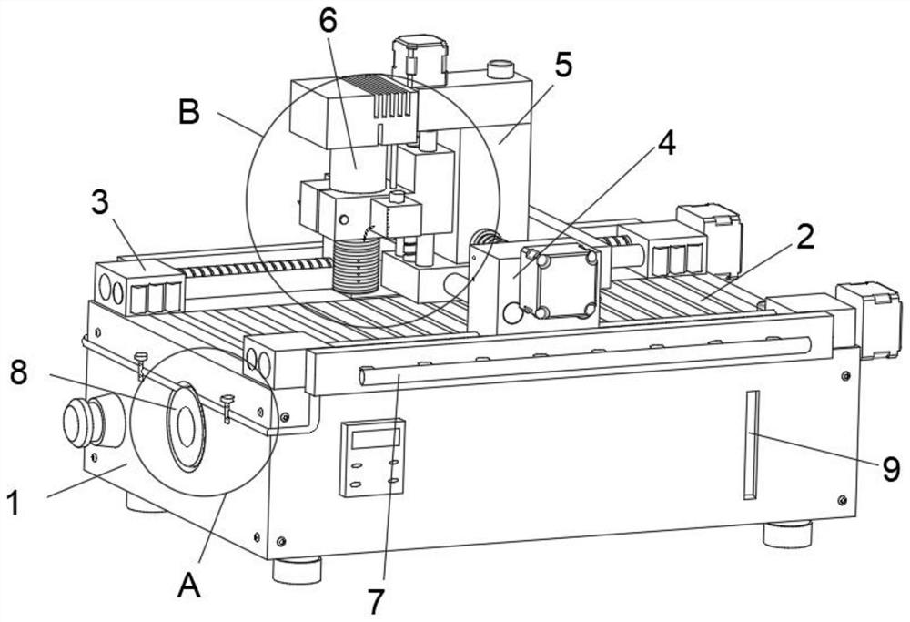 Drilling mechanism for manufacturing wood and bamboo products