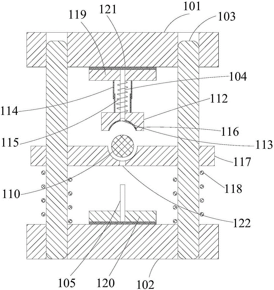 Punching die with auxiliary punching mechanism