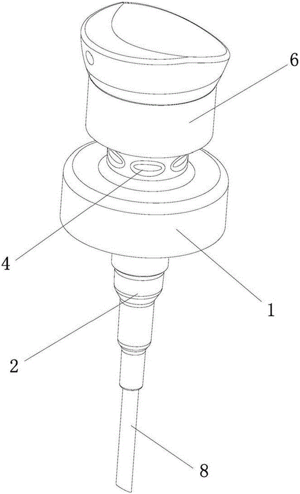 A spray pump with grab structure