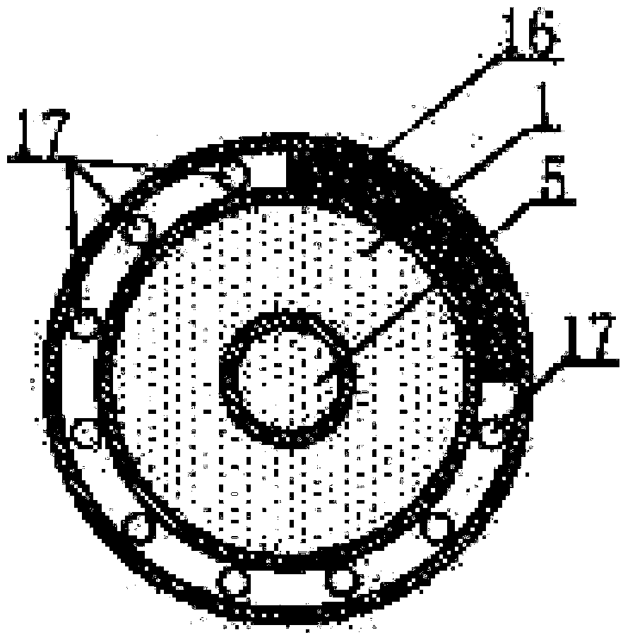 A probe and measuring method for measuring the sliding velocity of gas-solid two-phase flow particles