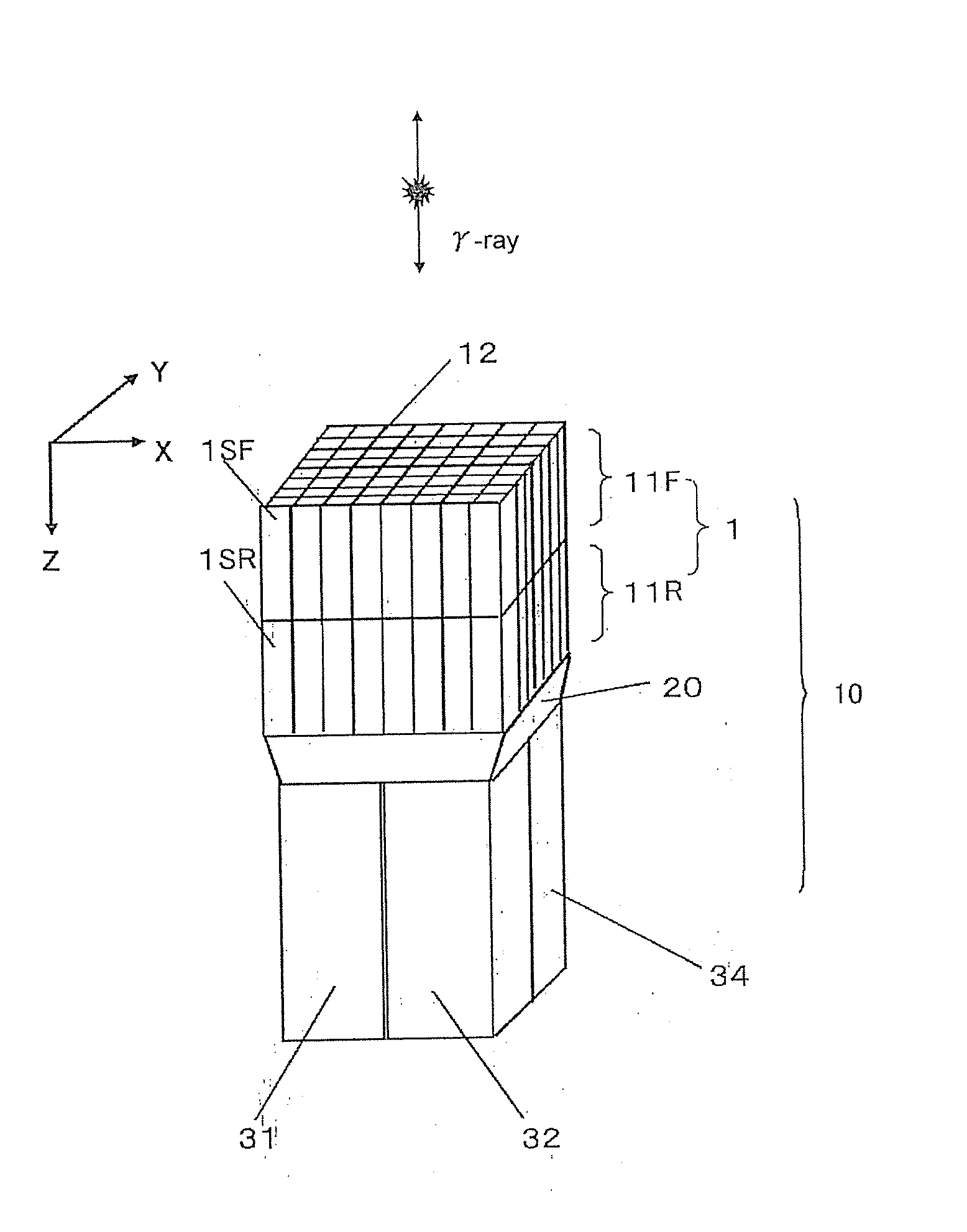 Nuclear medical diagnostic device