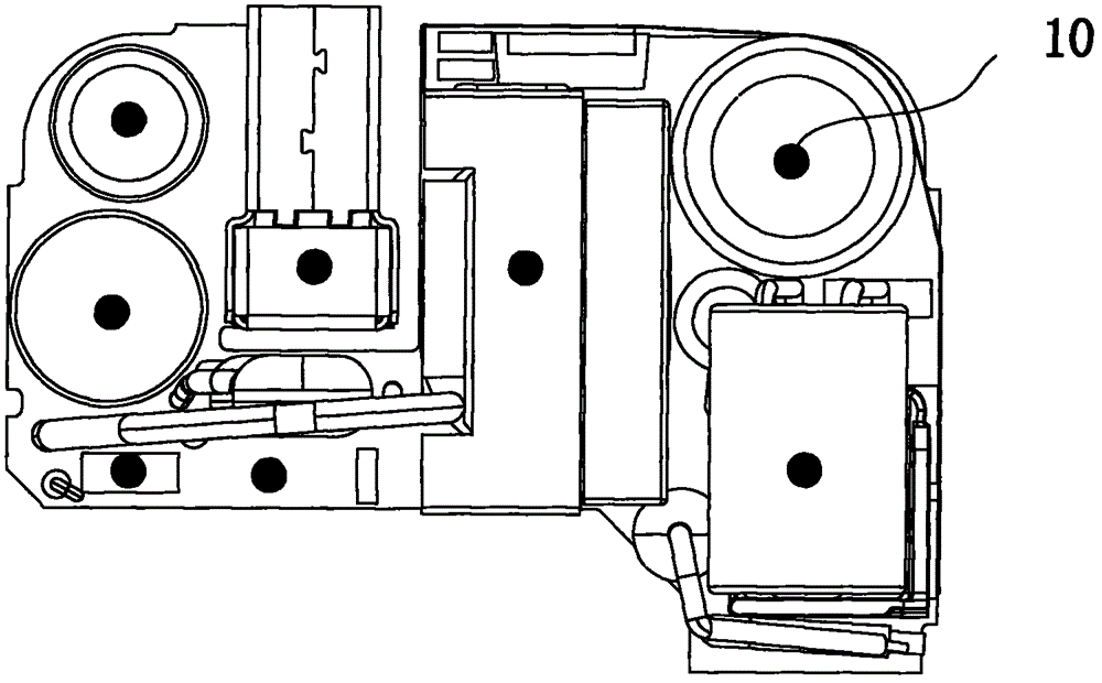 Part height measuring method based on laser ranging