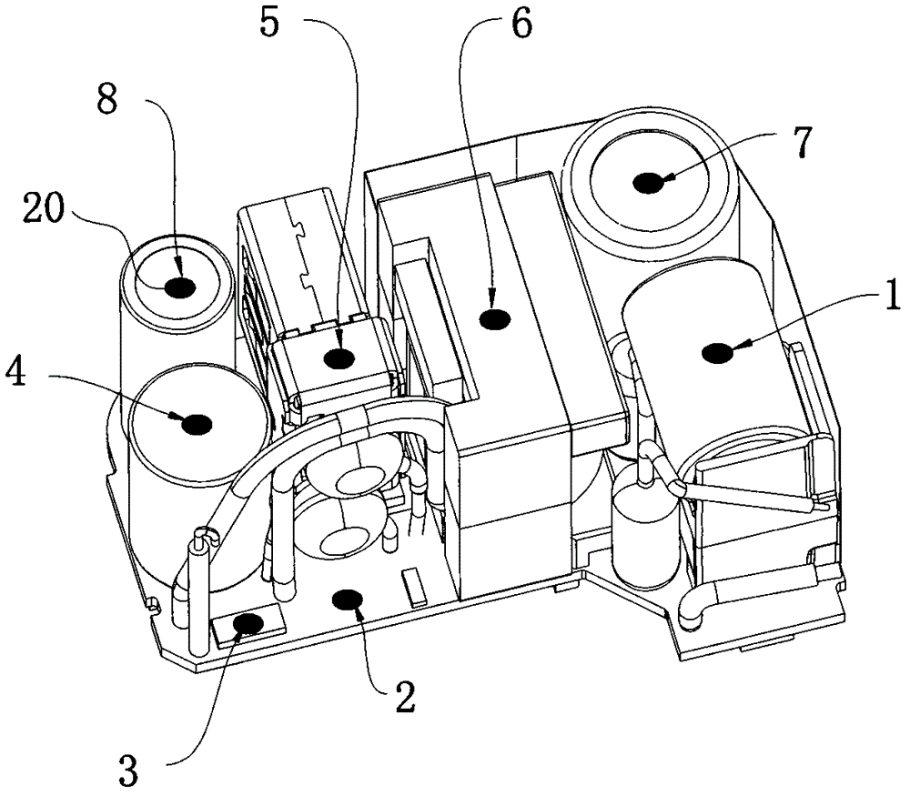 Part height measuring method based on laser ranging