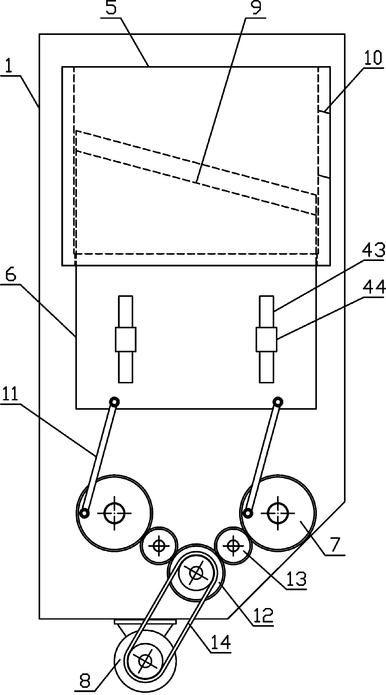 Metal can lid feeding and conveying mechanism