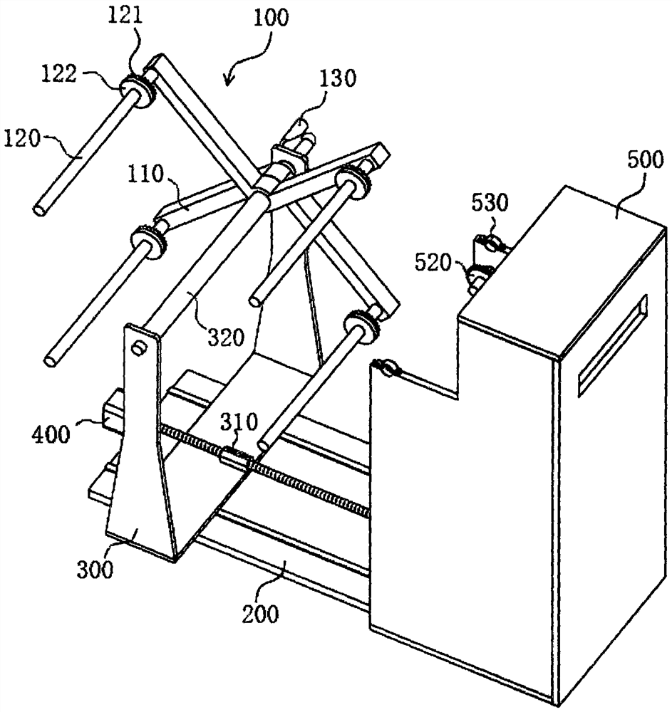 Feeding device for electronic protective film processing