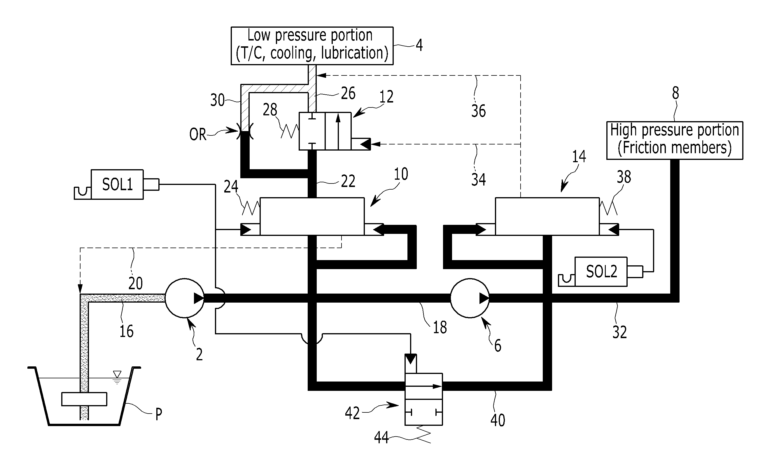 Hydraulic pressure supply system of automatic transmission for vehicle