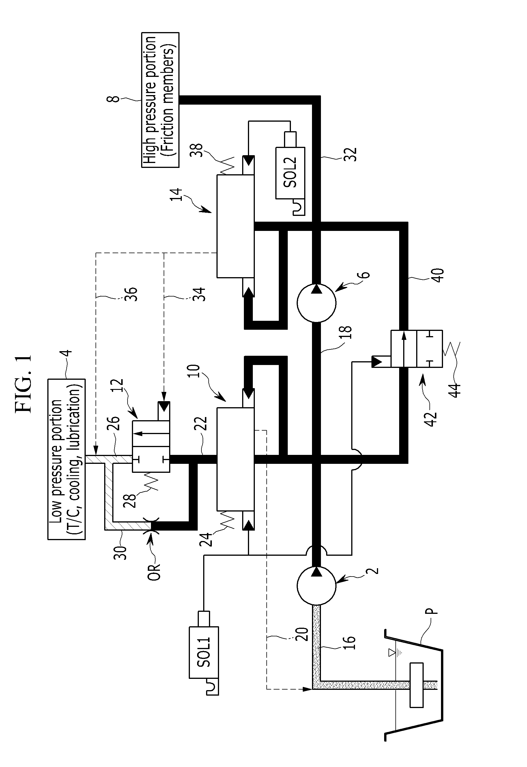 Hydraulic pressure supply system of automatic transmission for vehicle