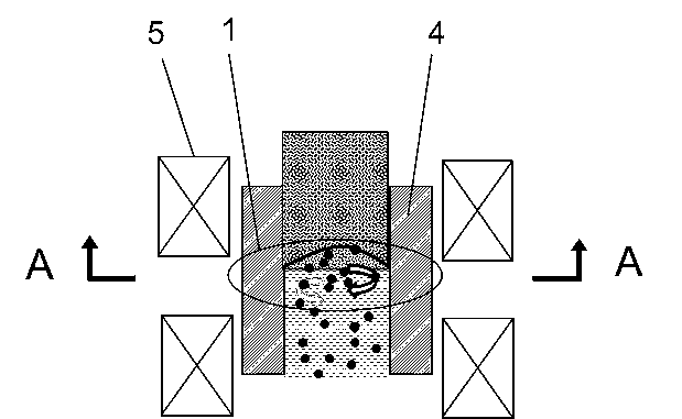 Preparation method of long-size dispersion strengthening copper-based composite material and casting device thereof