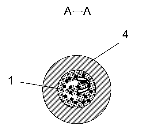 Preparation method of long-size dispersion strengthening copper-based composite material and casting device thereof