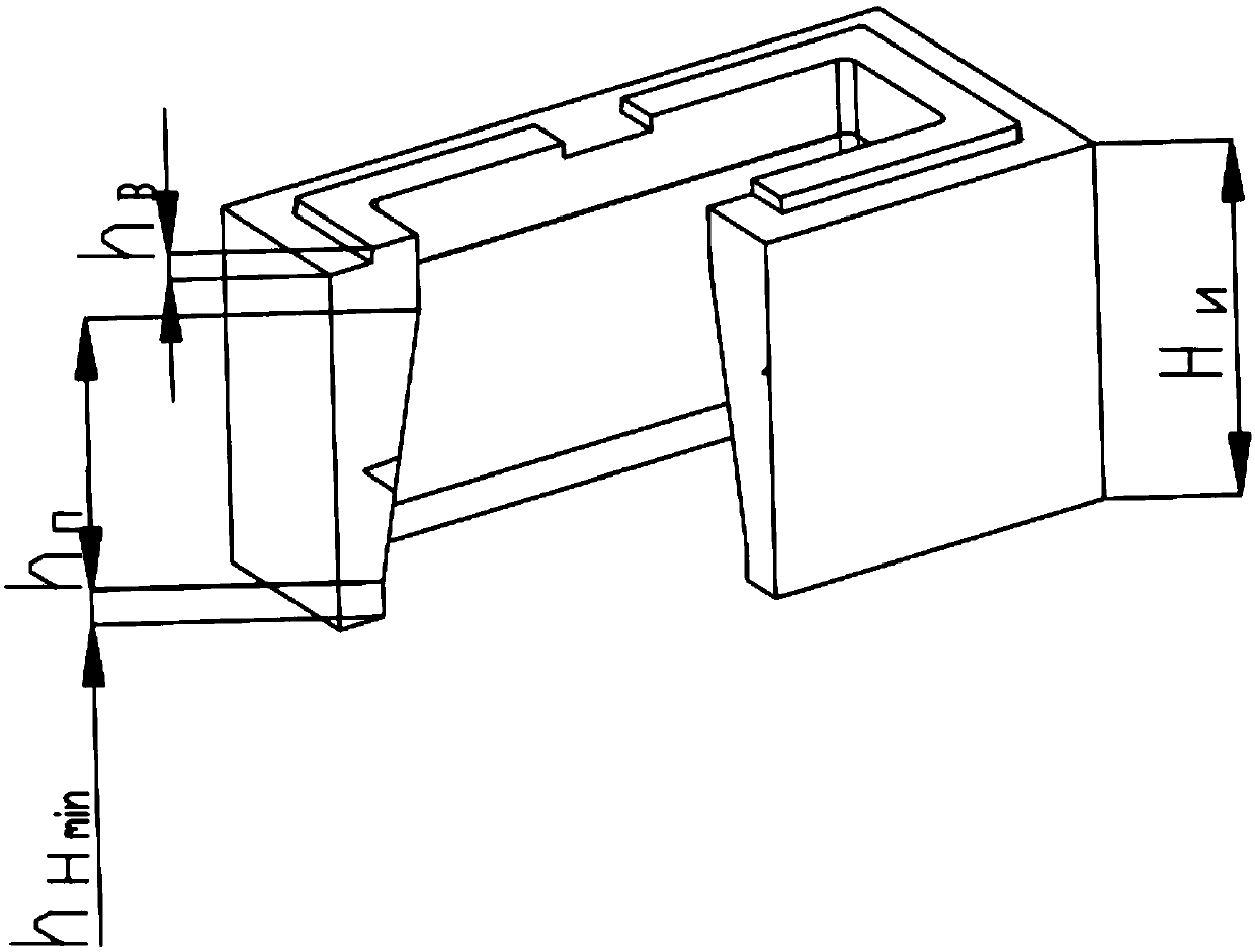 Lego hollow brick forming machine and production method