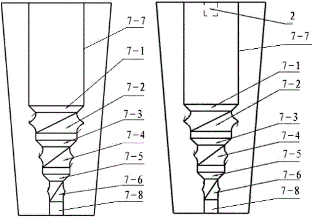 Device and method for continuous forward extrusion and twist extrusion composite molding