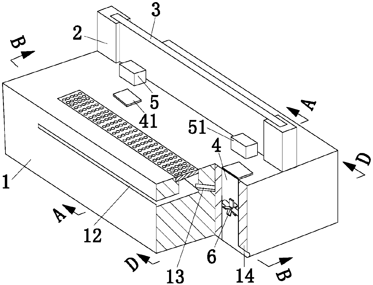 A self-generating automatic water isolation device for underground buildings