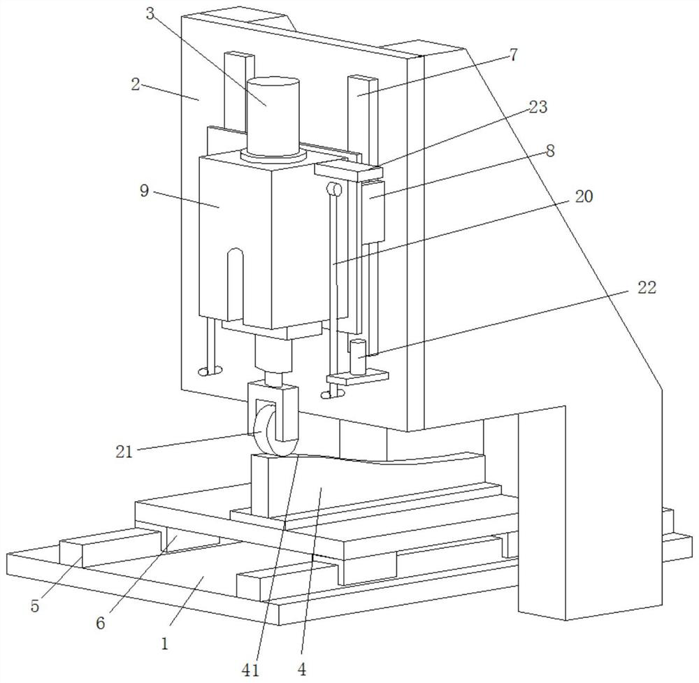 Battery jacking assembly and battery steel shell notch forming mechanism