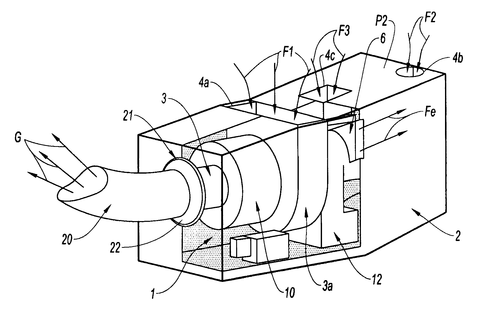 Method and system for feeding and ventilating with air a plant of an aircraft auxiliary power unit