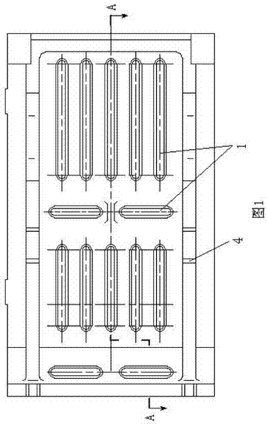 Fire grate of boiler