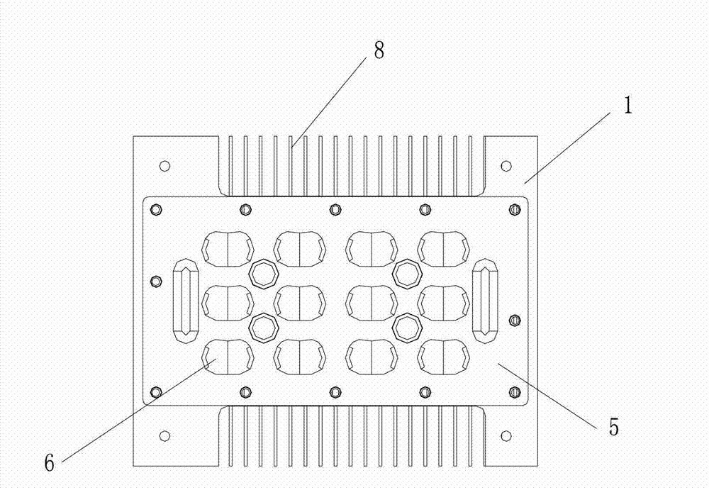 LED (light emitting diode) outdoor lamp light assembly