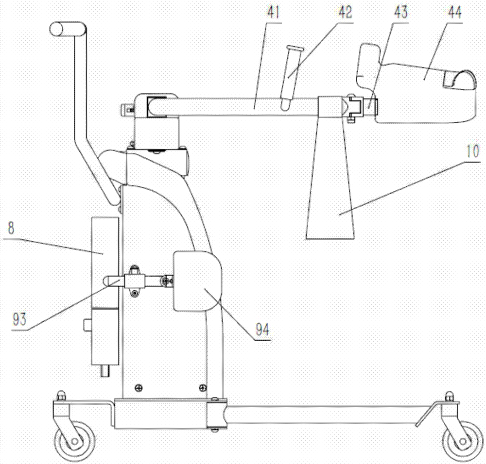 Embracing electric shifting machine