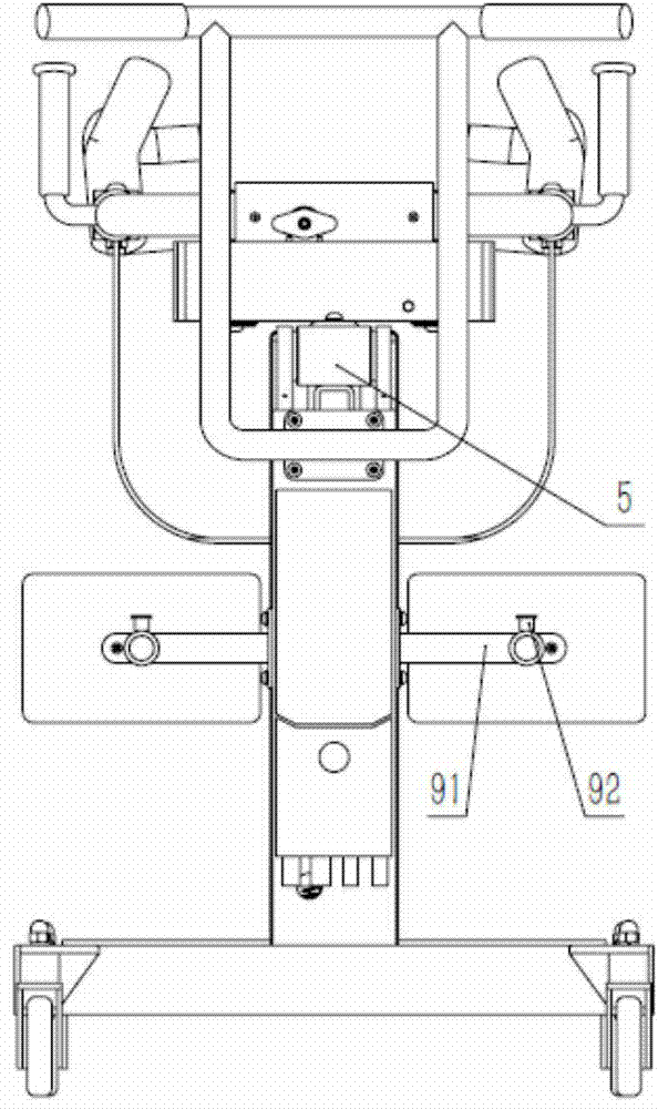 Embracing electric shifting machine