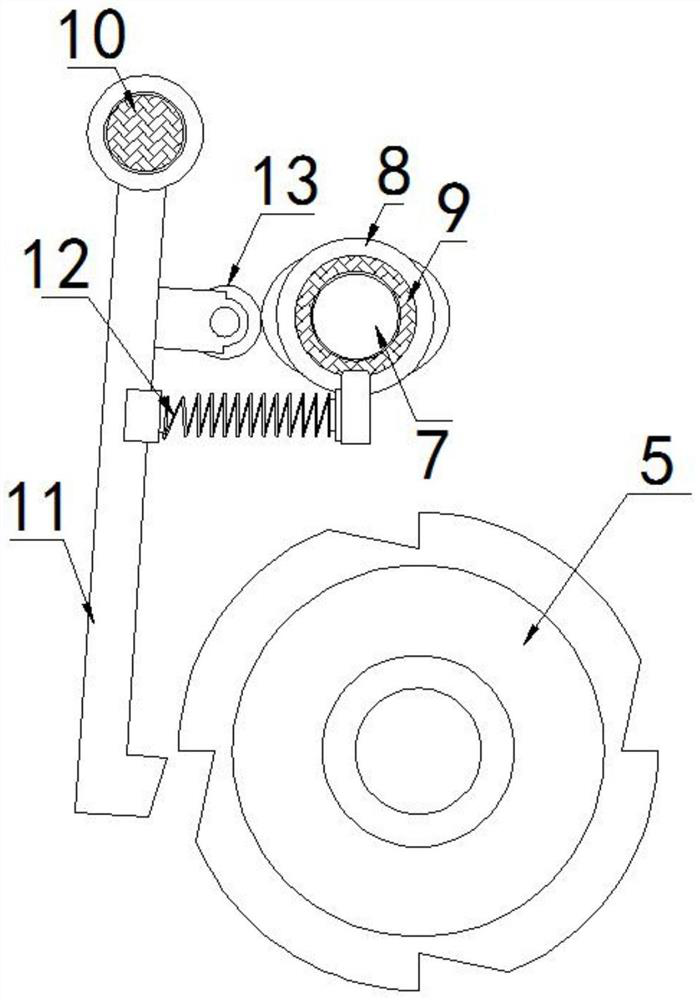 Automatic sorting device for e-commerce storage based on visual identification technology