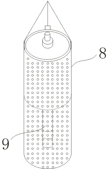 Free-float-type underground water quality online intelligent monitoring device