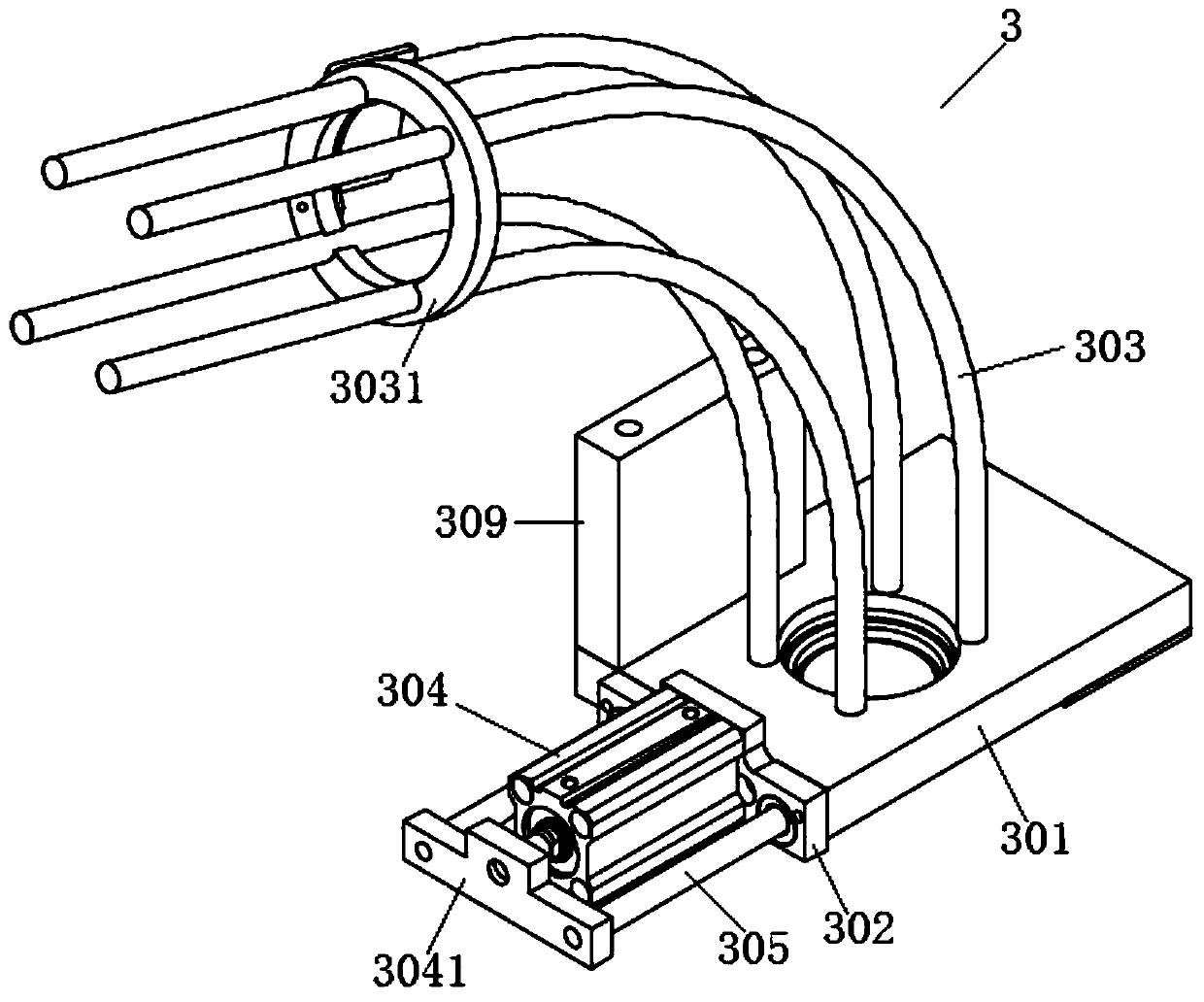 Single-head full-automatic servo tank sealing machine