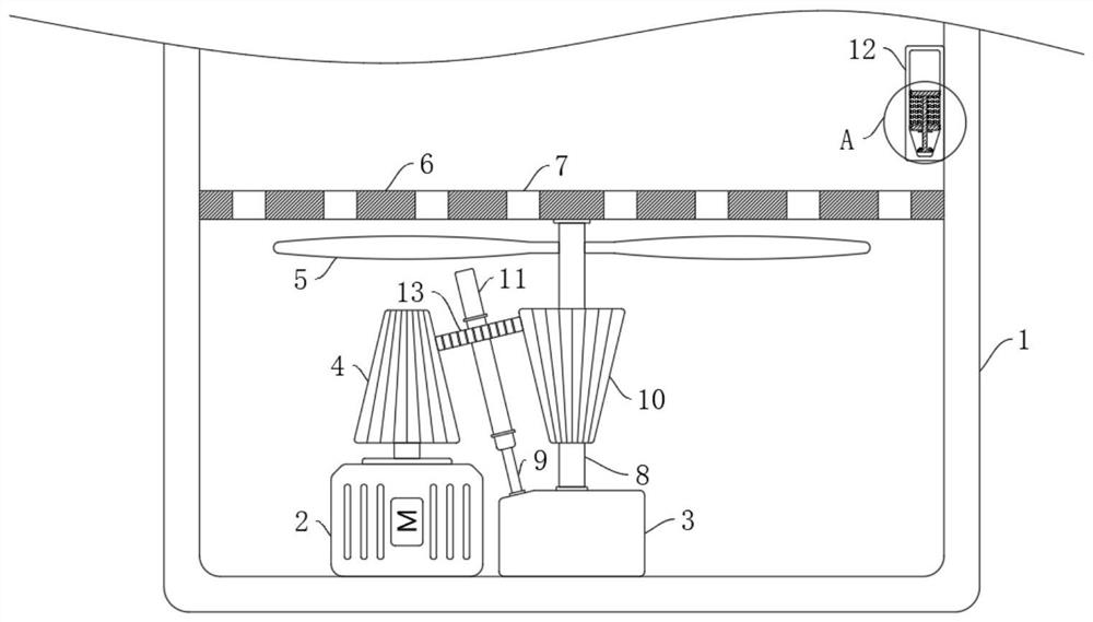 Self-adjusting heat dissipation system of experimental machine room server based on NFC technology