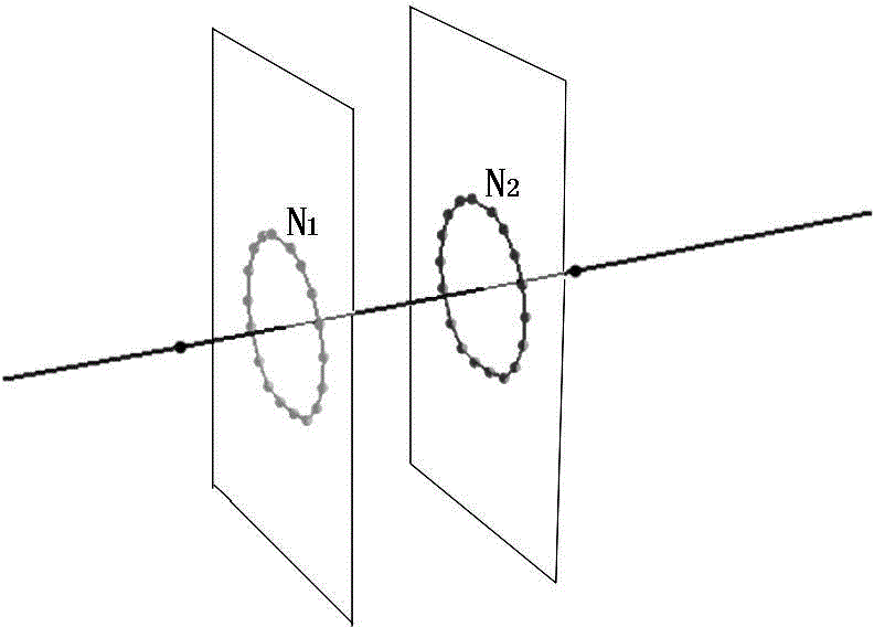 Method for extracting shield tunnel staggered joint and dislocation quantity on basis of three-dimensional scanning technology