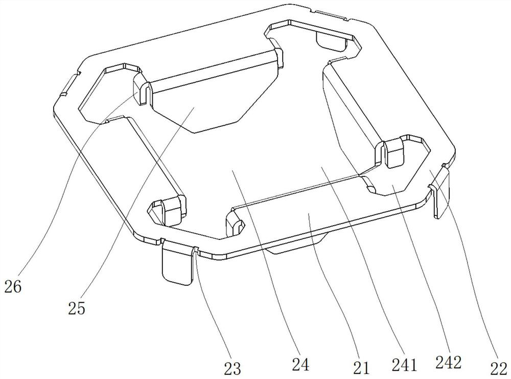 Magnet fixing support, lens driving device, photographing device and electronic equipment