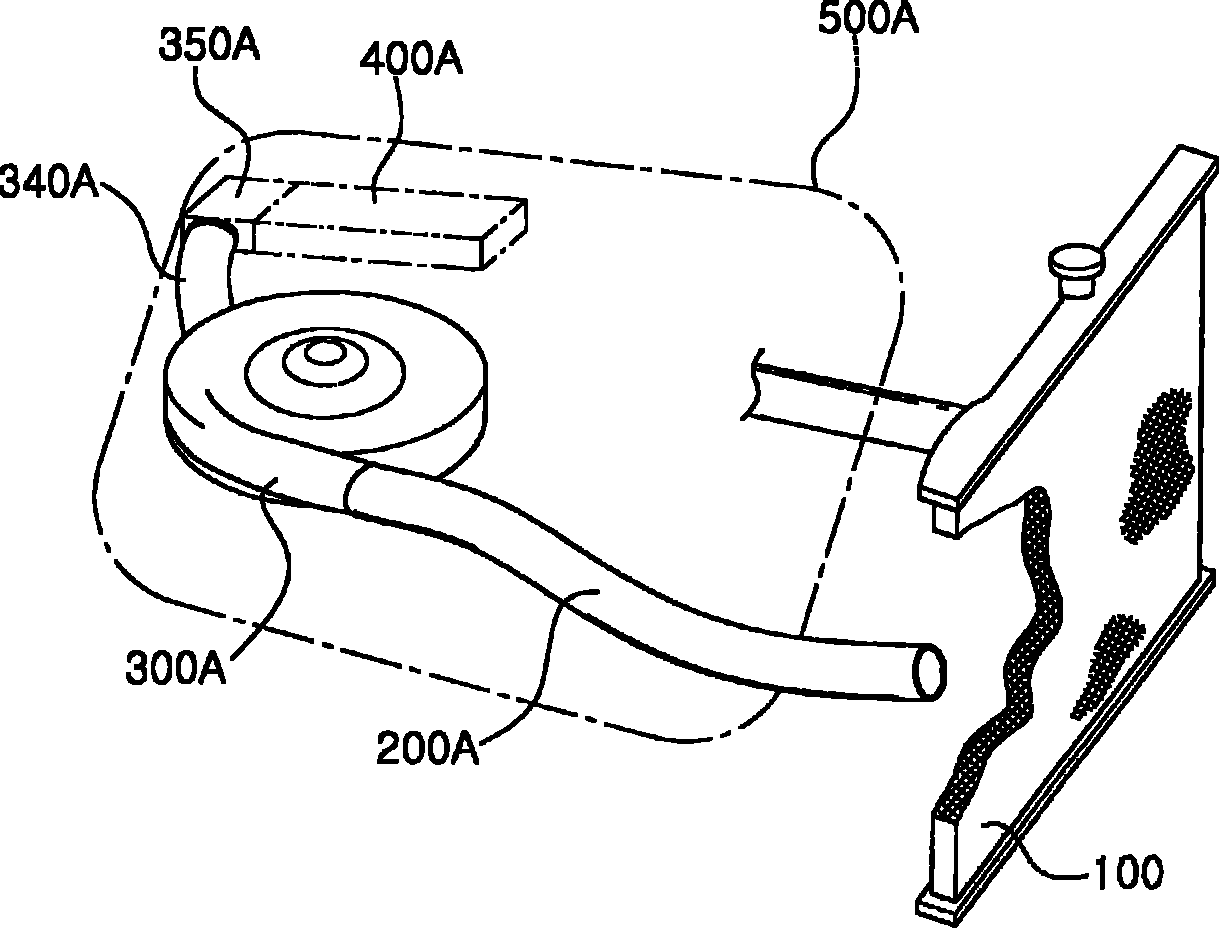 Air induction device for automobile