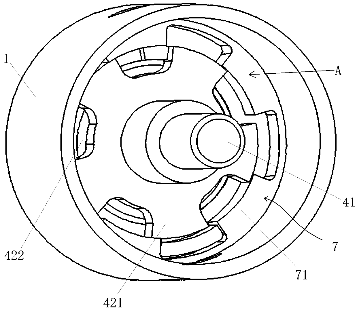 a rotating electromagnet