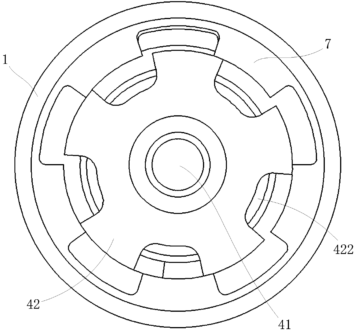 a rotating electromagnet