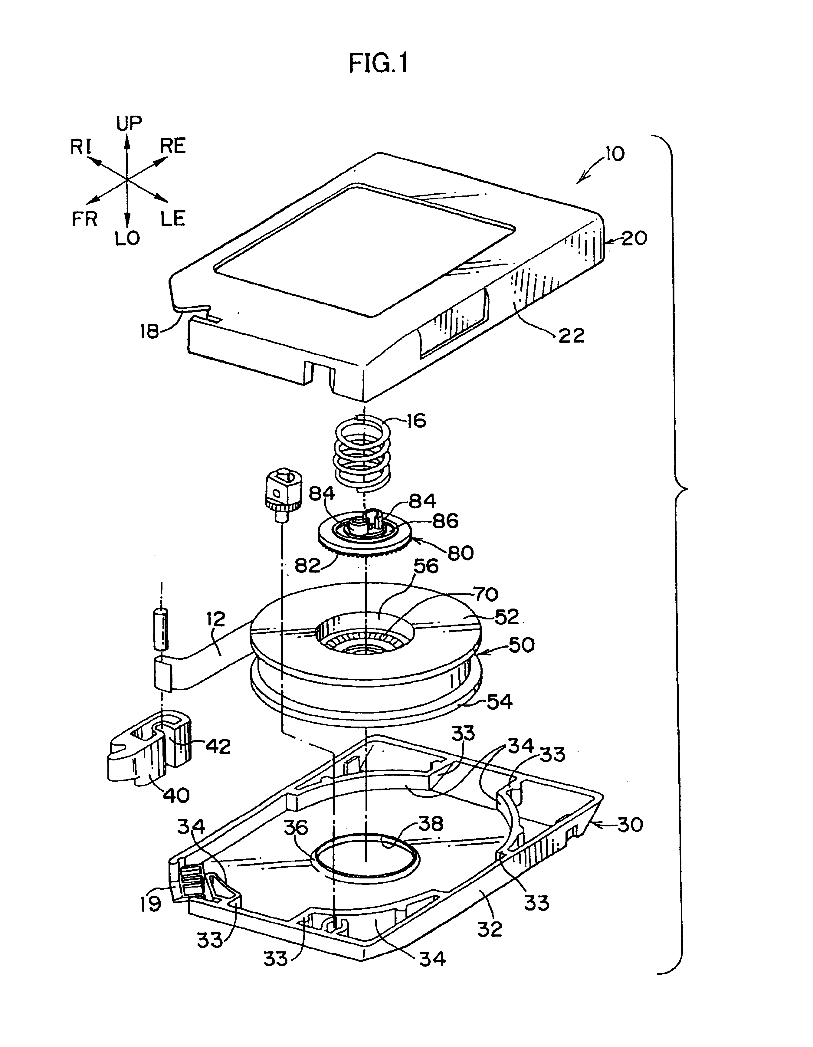 Recording tape cartridge