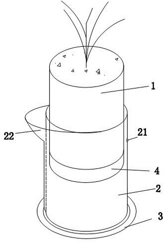 Novel flowerpot capable of regulating height by water level