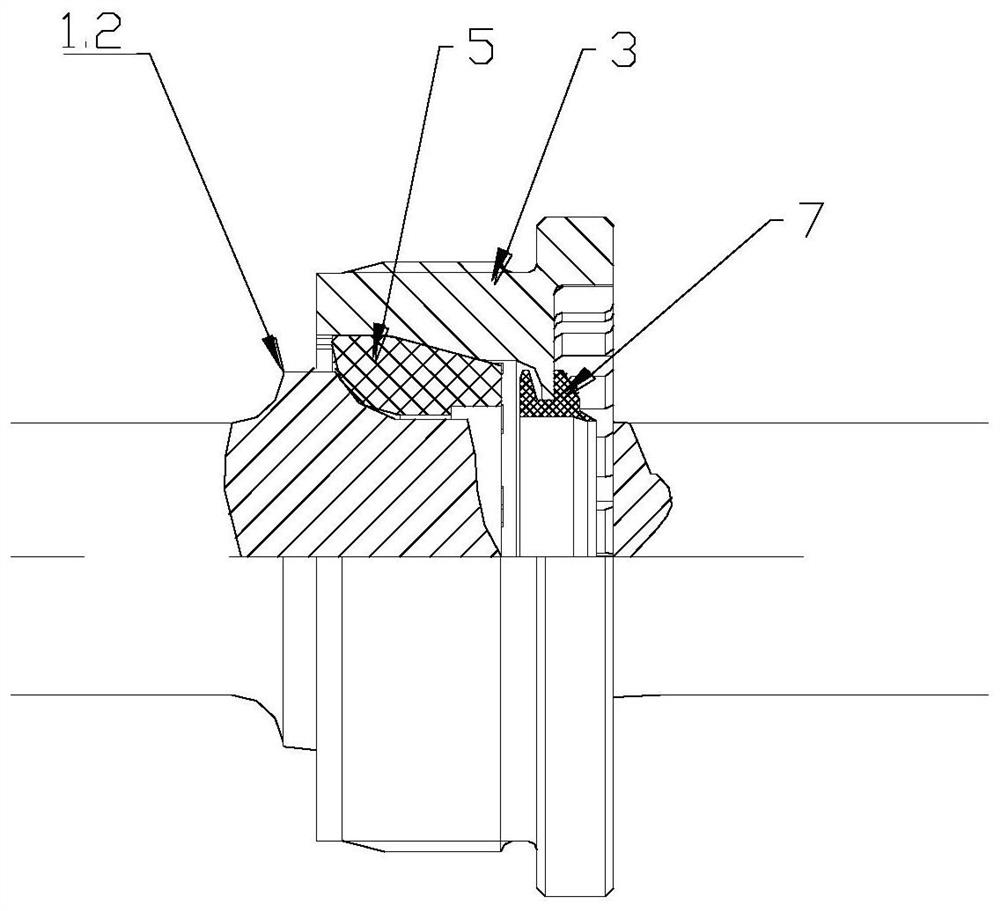 Center shaft bowl group structure for electric bicycle