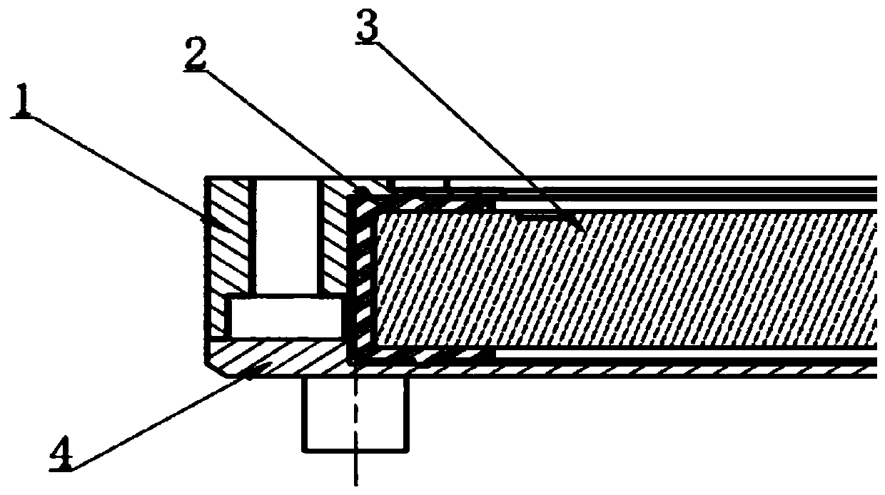 LCD screen buffering shock-proof rubber protecting jacket capable of being quickly assembled and disassembled