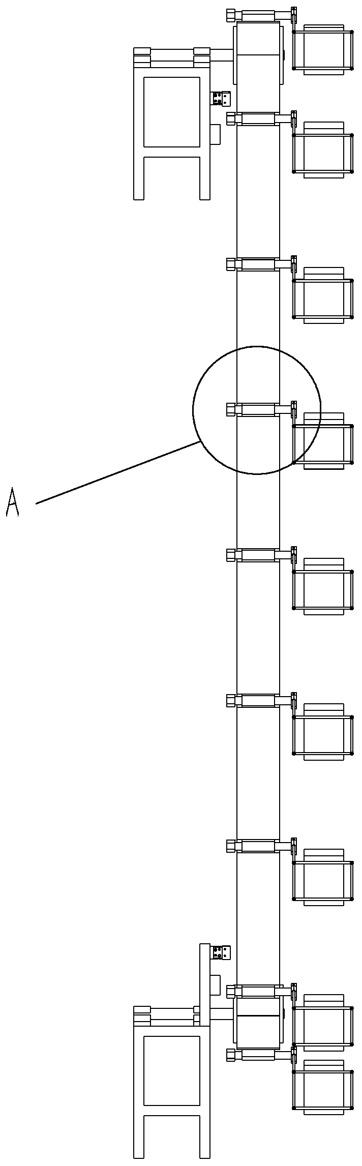 Efficient goods lifting machine