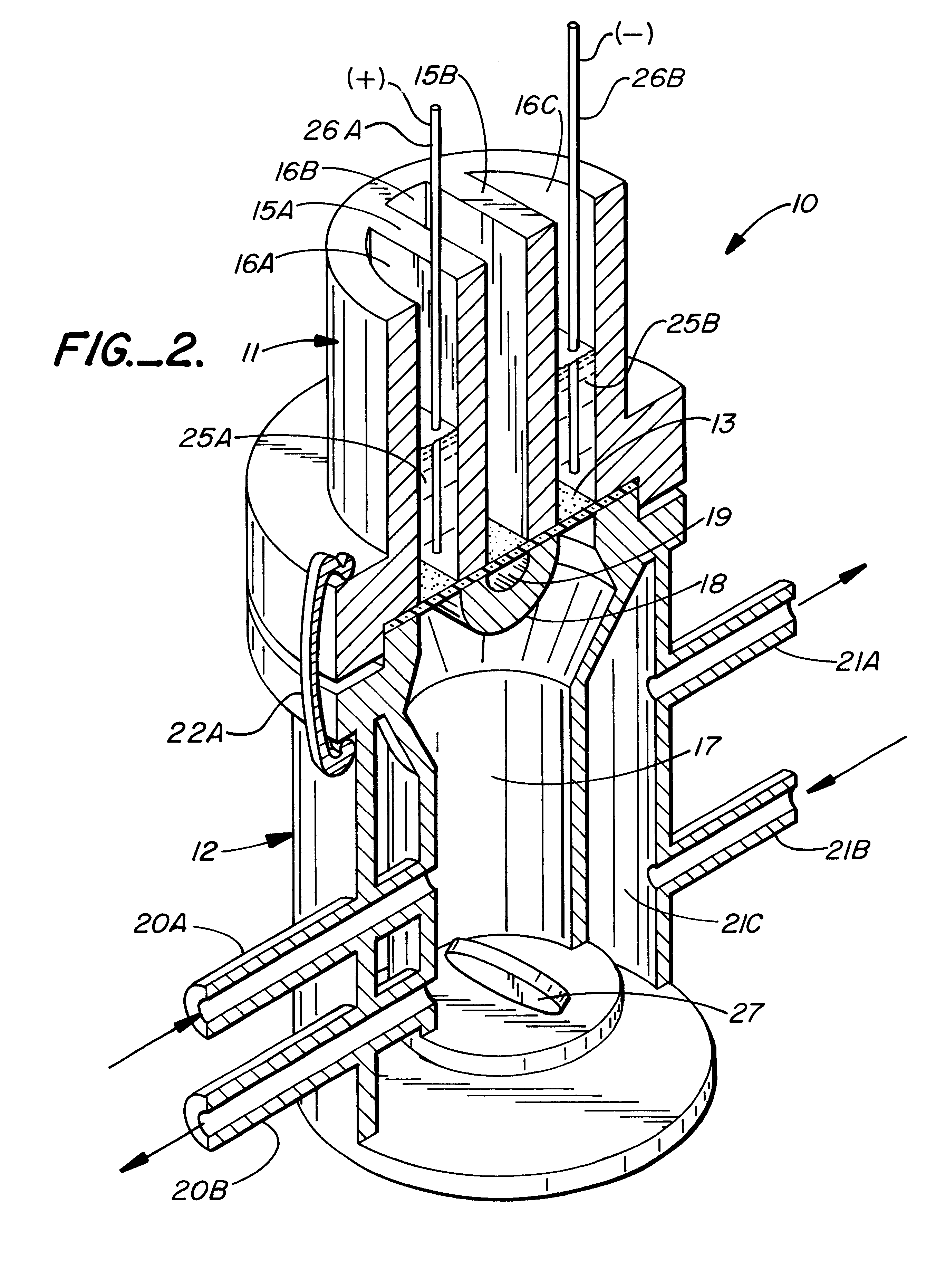 Method for the iontophoretic non-invasive determination of the in vivo concentration level of an inorganic or organic substance