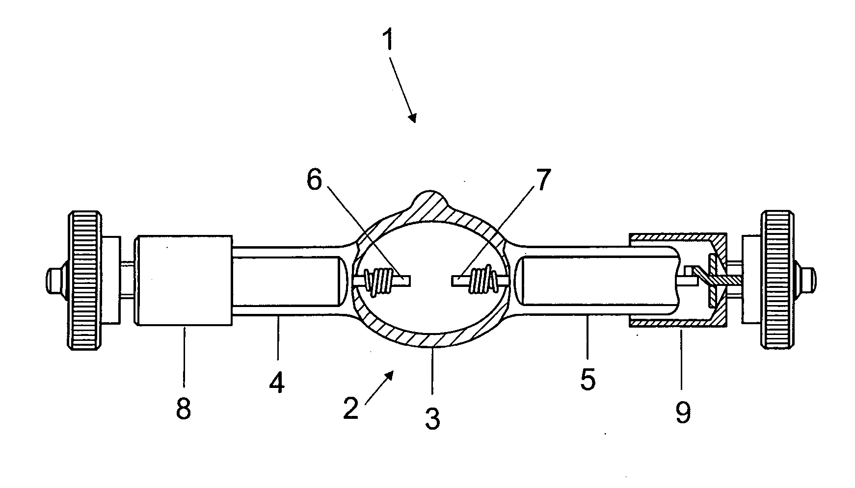 Metal halide high-pressure discharge lamp