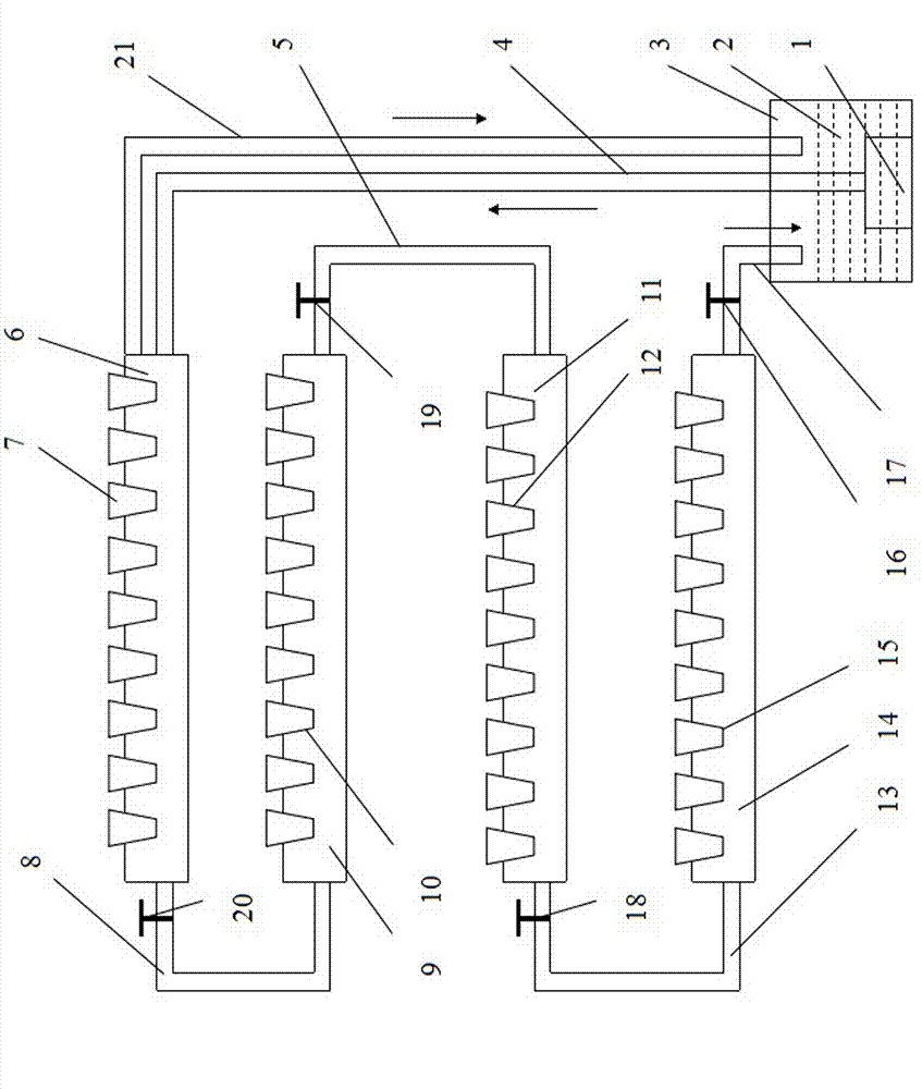 Three-dimensional water culture device