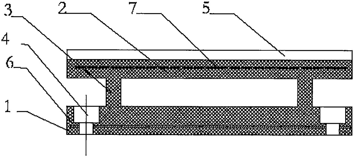 Impact-resistant self-cleaning material transfer point rubber chute lining plate