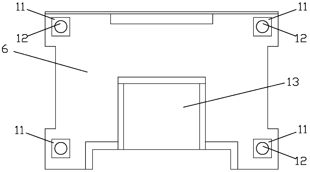 A high-precision vehicle steering gear bracket and its manufacturing method