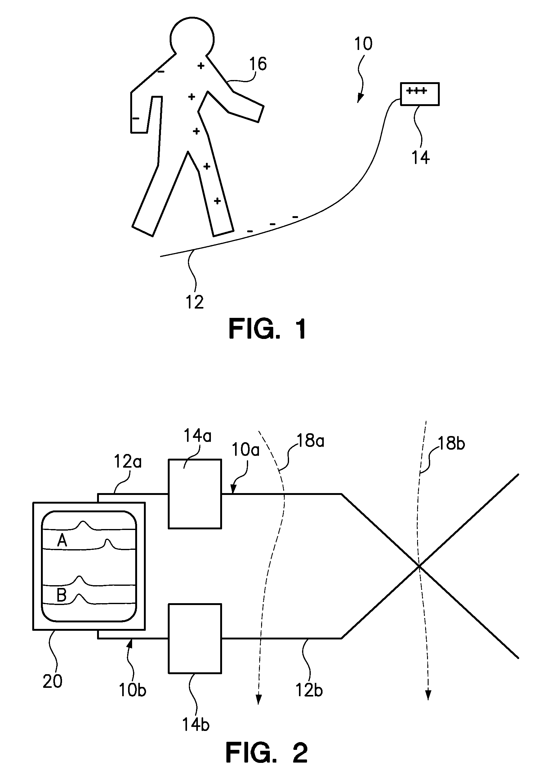 Human presence electric field sensor