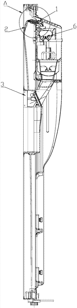 Ice machine inflow water heating pipe, assembly structure of ice machine inflow water heating pipe and refrigerator door body and refrigerator