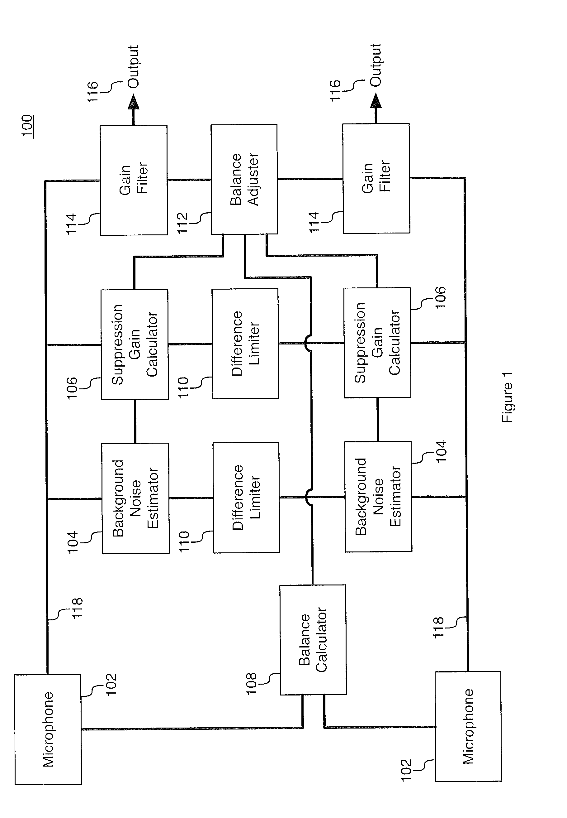 Sound field spatial stabilizer with structured noise compensation