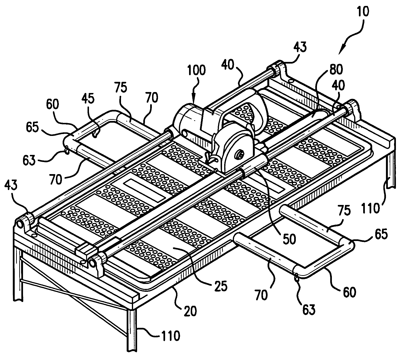 Power tool work table